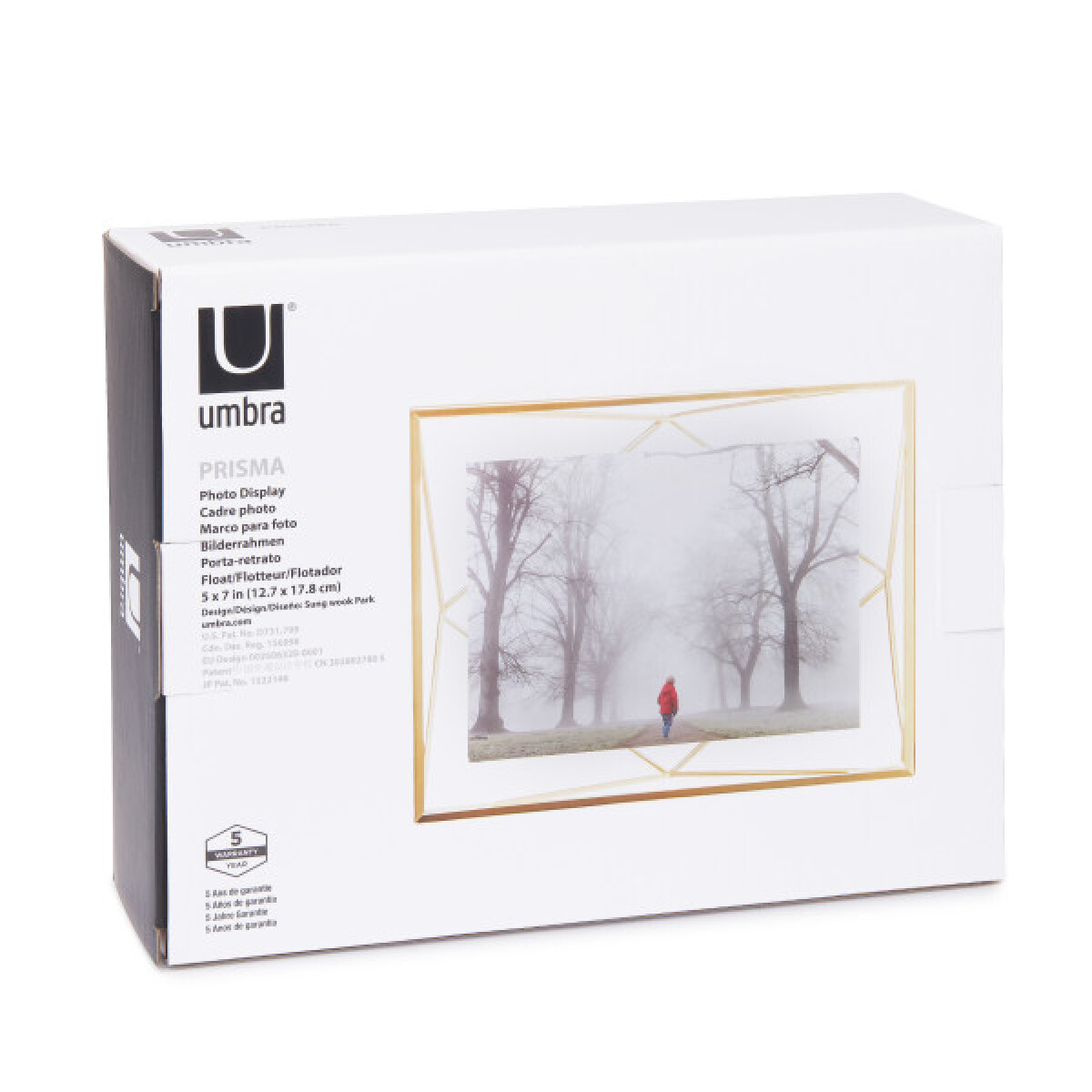 Рамка за снимки UMBRA PRISMA - 13х18 см, цвят месинг