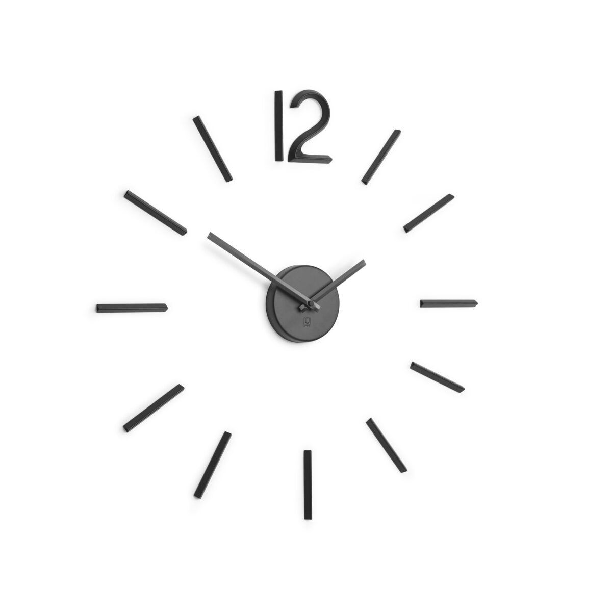 Стенен часовник UMBRA BLINK - цвят черен