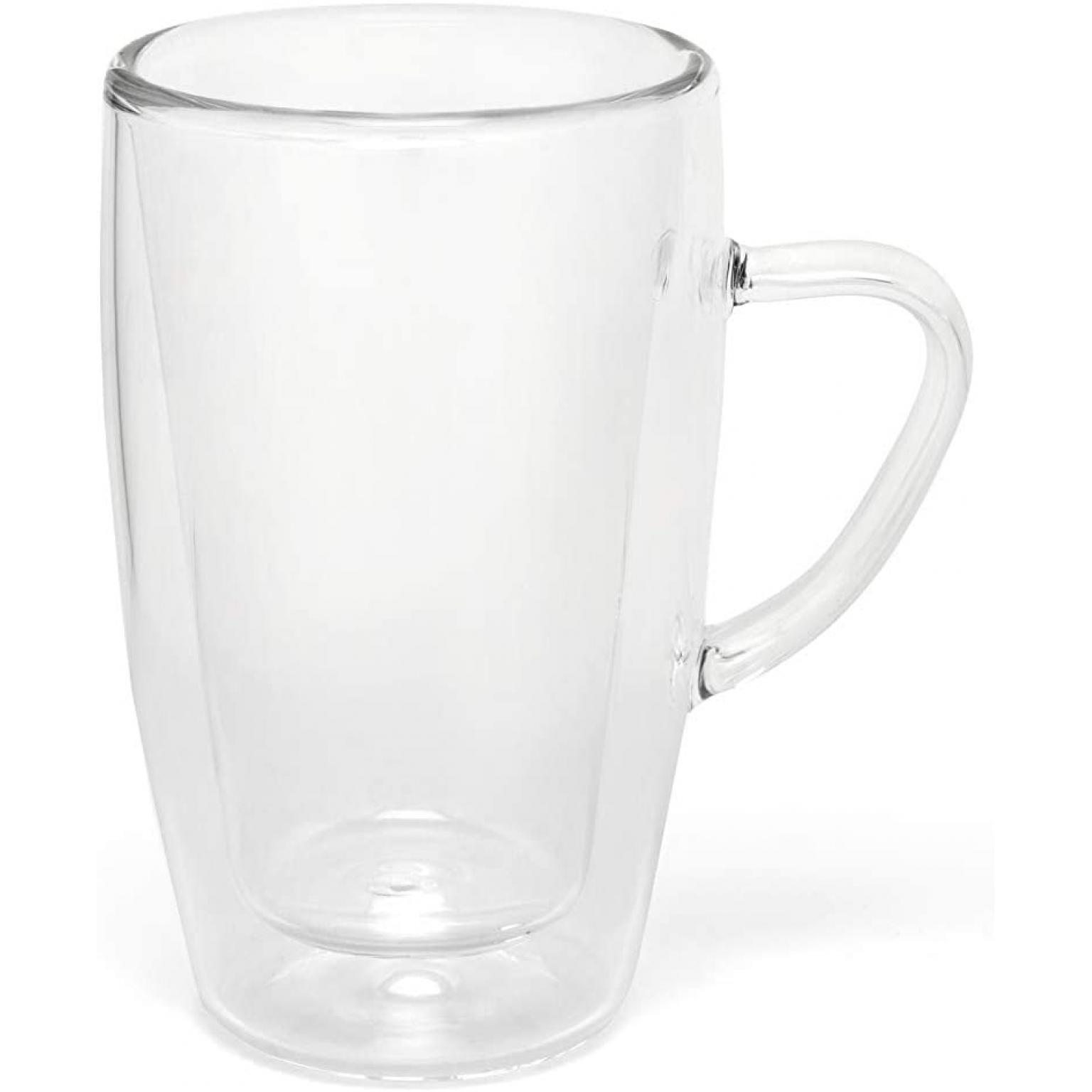 Комплект от 2 бр двустенни стъклени чаши BREDEMEIJER - 100 мл