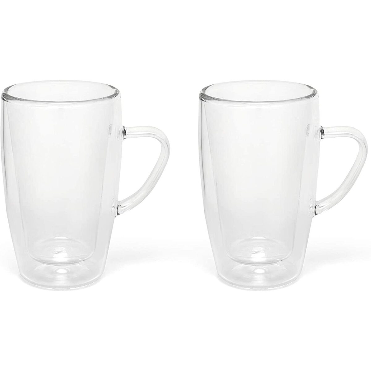 Комплект от 2 бр двустенни стъклени чаши BREDEMEIJER - 100 мл