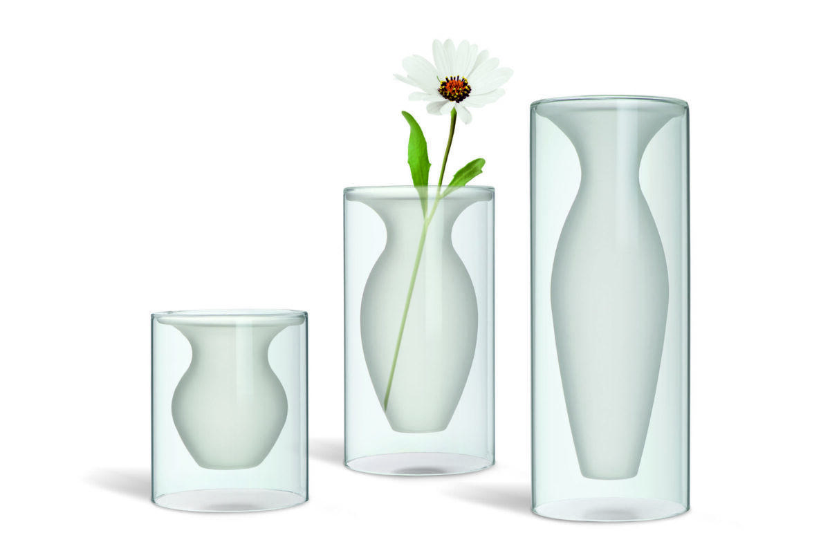 Стъклена ваза PHILIPPI ESMERALDA - L размер
