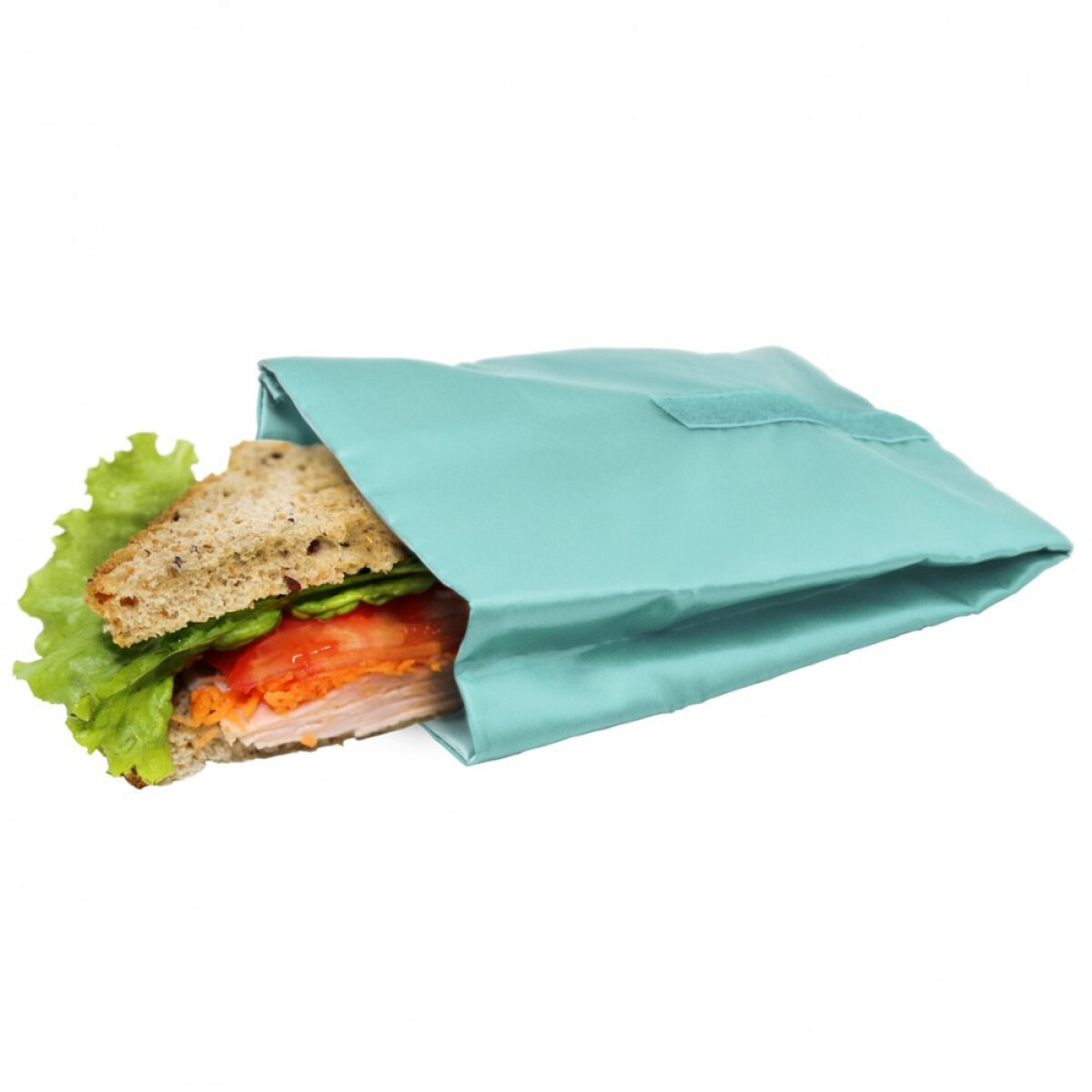 Джоб / чанта за сандвичи и храна Nerthus - цвят тюркоаз