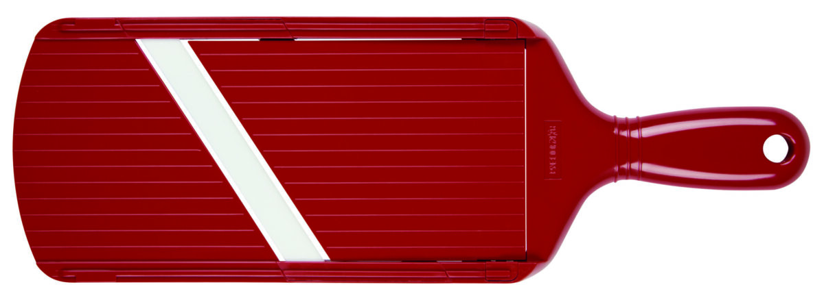 Универсално ренде с керамично острие KYOCERA - цвят червен