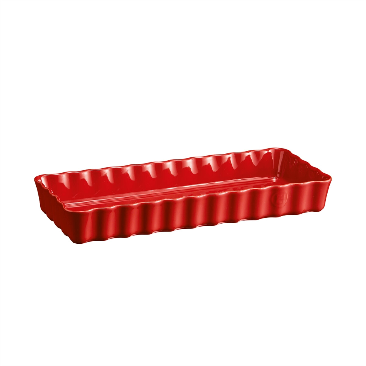 Керамична форма за тарт EMILE HENRY SLIM RECTANGULAR TART DISH - цвят червен