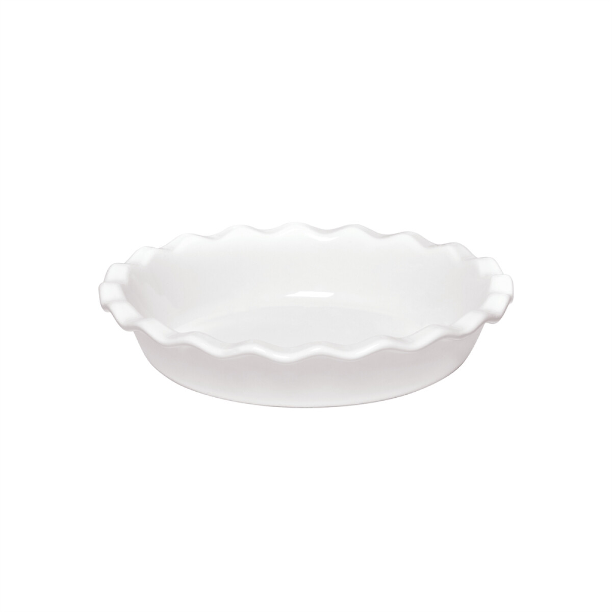 Керамична форма за пай EMILE HENRY PIE DISH - Ø 26 см, цвят бял