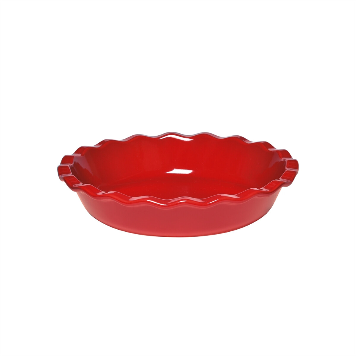 Керамична форма за пай EMILE HENRY PIE DISH - Ø 26 см, цвят червен