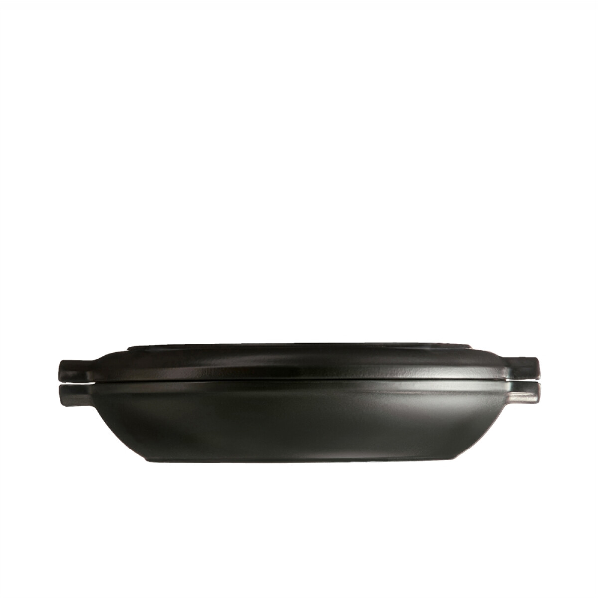 Керамичен индукционен сет за Тарт Татен EMILE HENRY DELIGHT - Ø 33, цвят черен