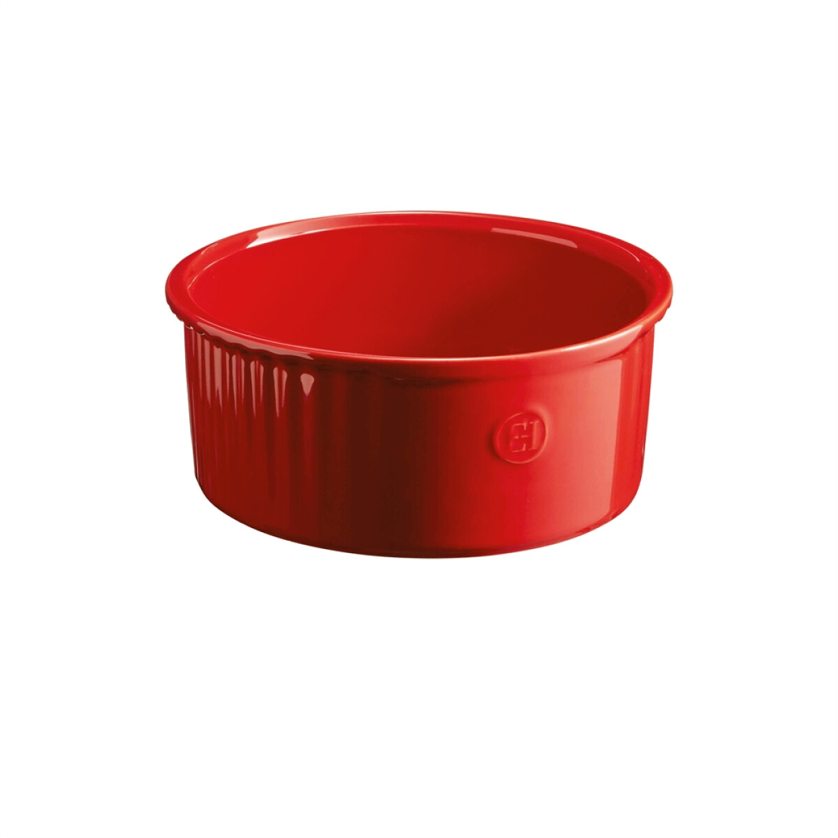 Керамична купа за суфле EMILE HENRY SOUFFLE BAKING DISH - Ø 23 см, цвят червен