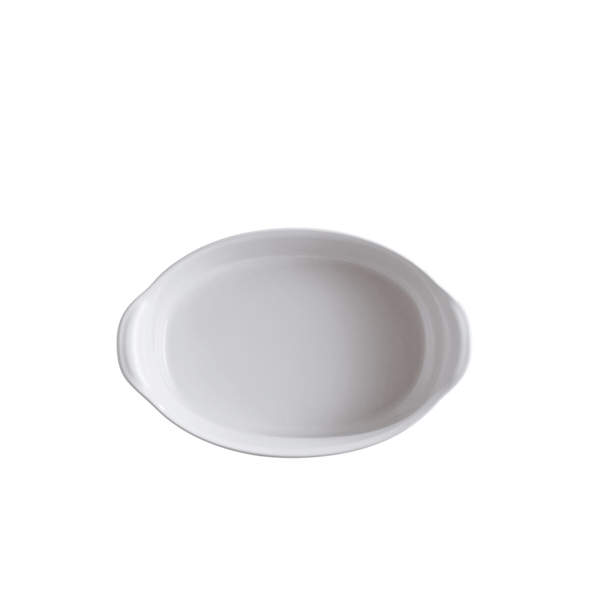 Керамична тава EMILE HENRY SMALL OVAL OVEN DISH - цвят бял