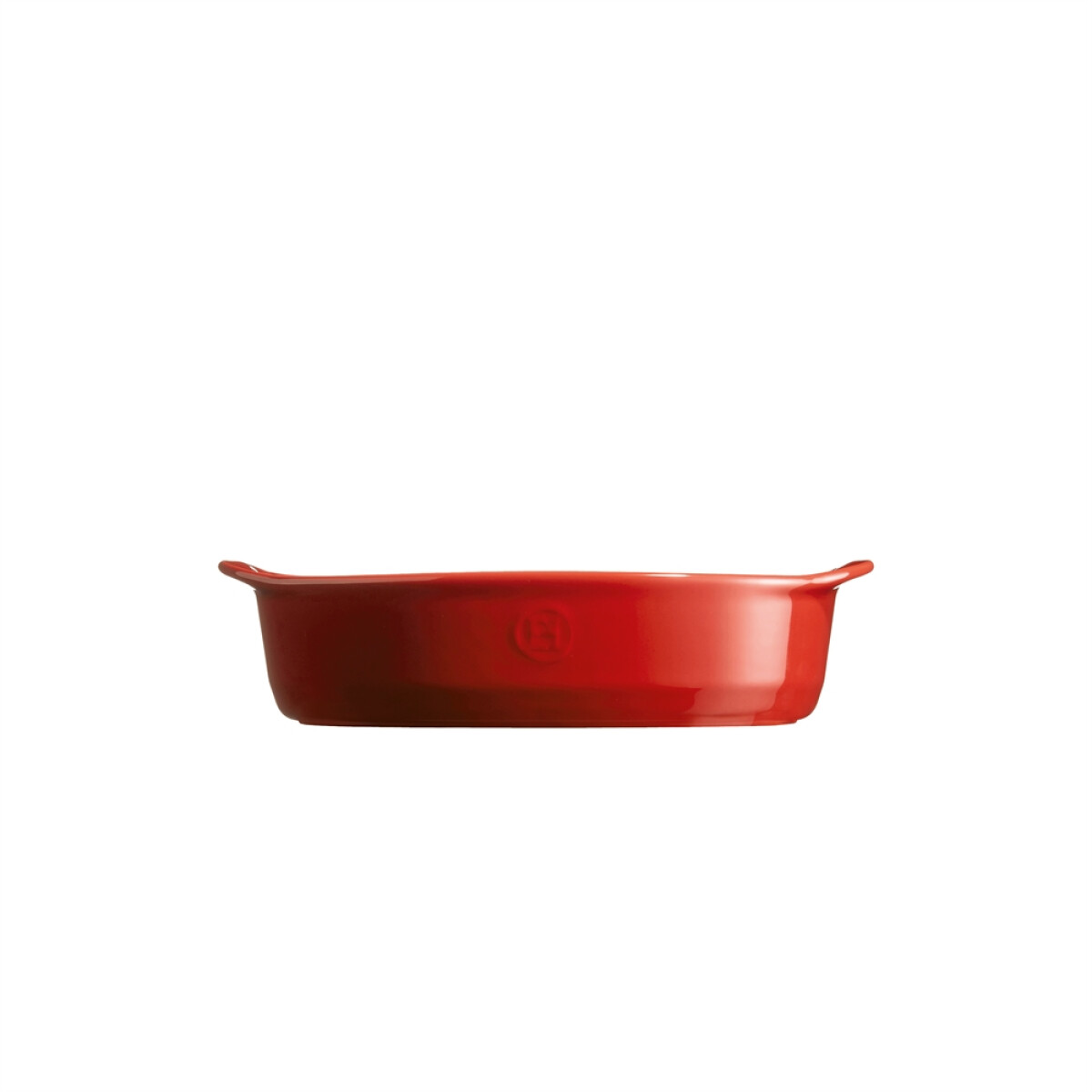 Керамична тава EMILE HENRY SMALL OVAL OVEN DISH - цвят червен
