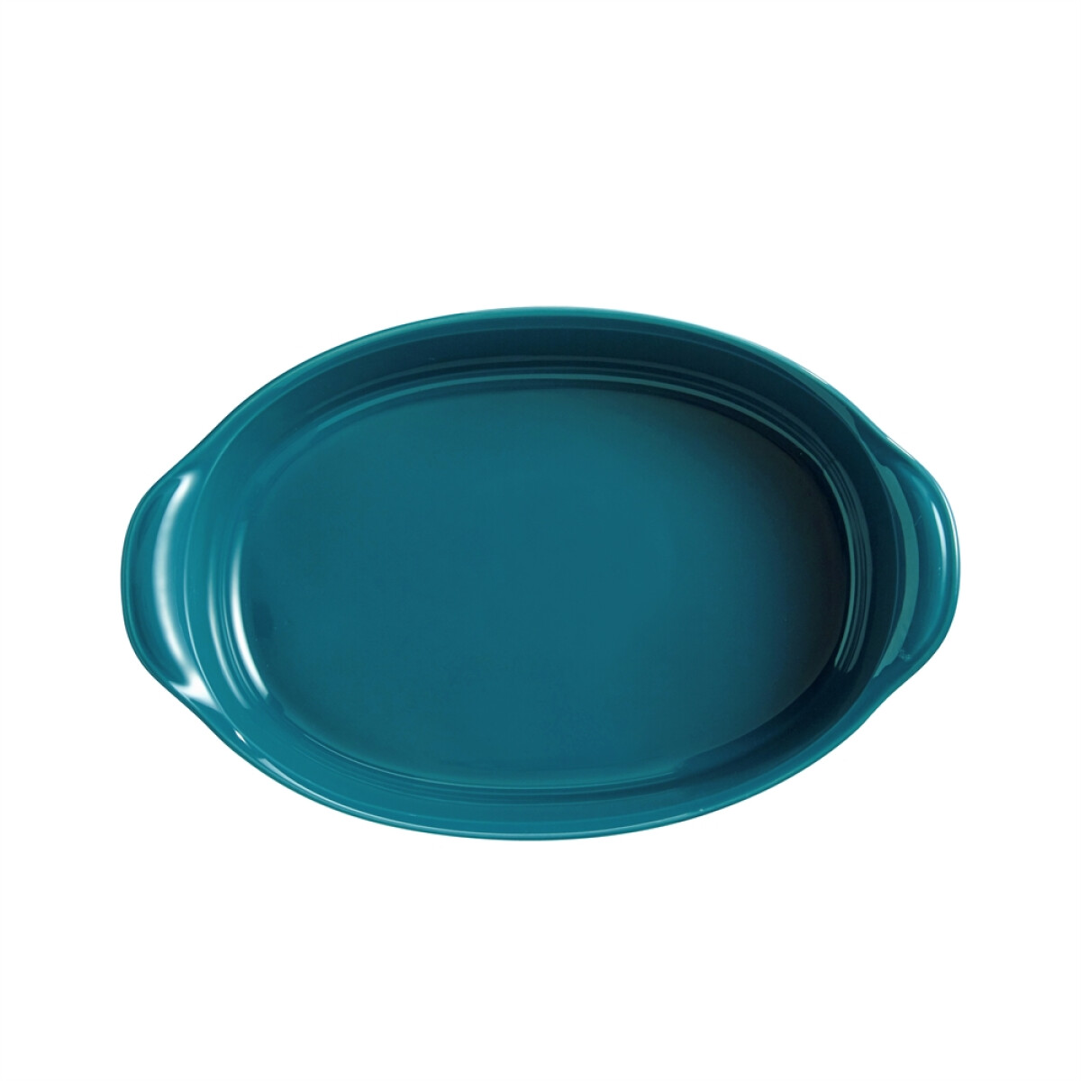 Керамична тава EMILE HENRY OVAL OVEN DISH - 35х22,5 см, цвят син
