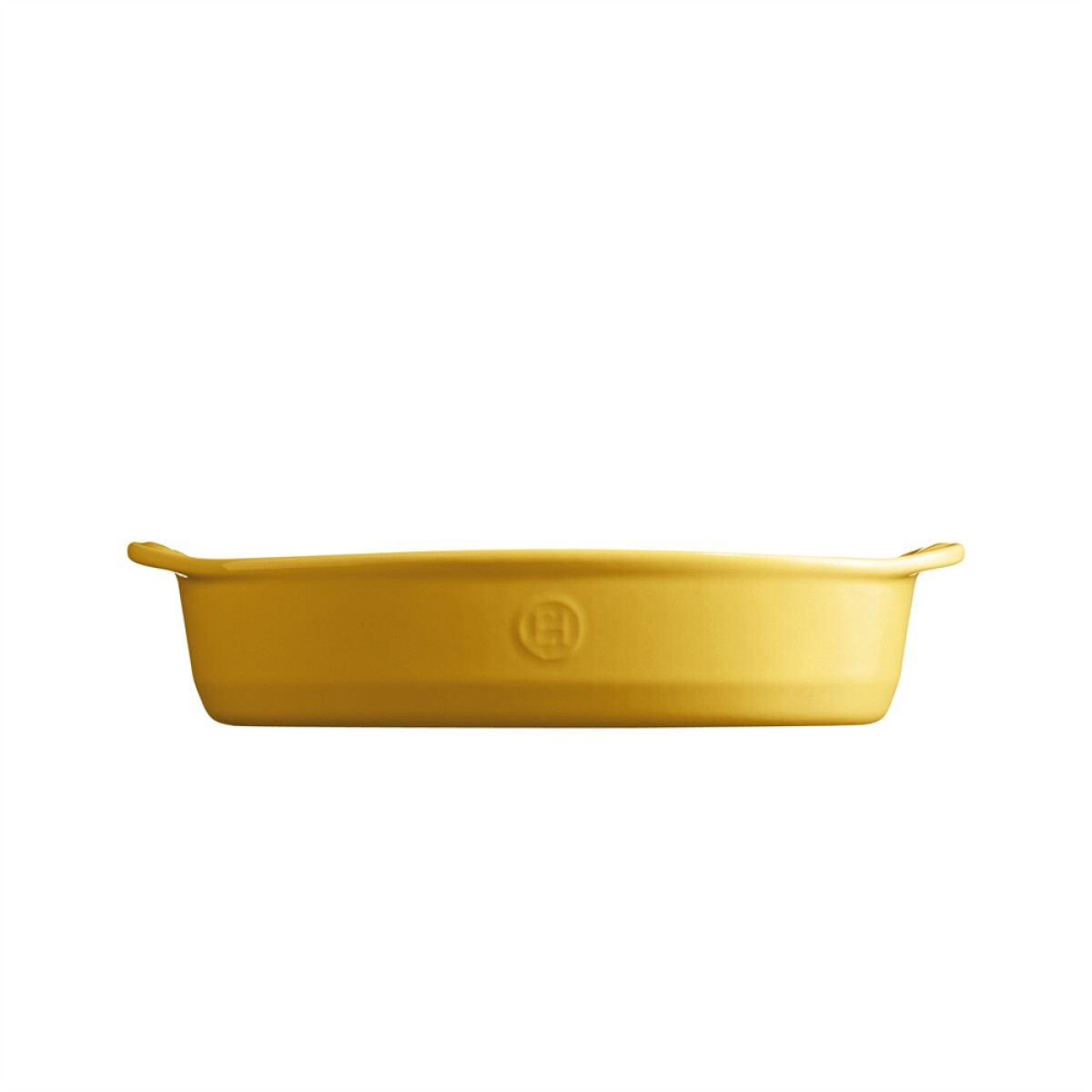 Керамична тава EMILE HENRY OVAL OVEN DISH - 35х22,5 см, цвят жълт