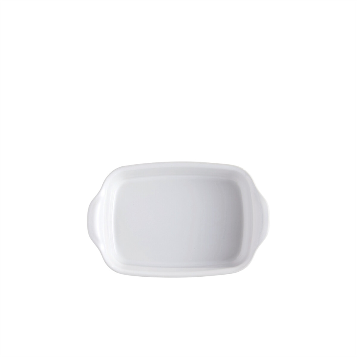 Керамична тава EMILE HENRY INDIVIDUAL OVEN DISH - 22х15 см, цвят бял