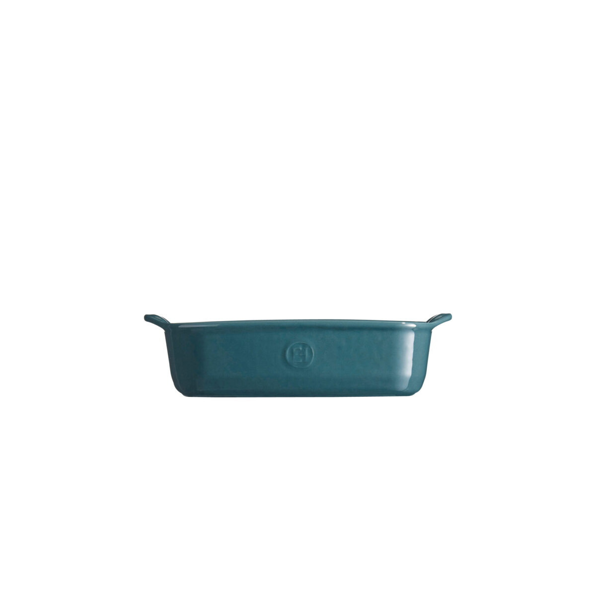 Керамична тава EMILE HENRY INDIVIDUAL OVEN DISH - 22х15 см, цвят синьо-зелен