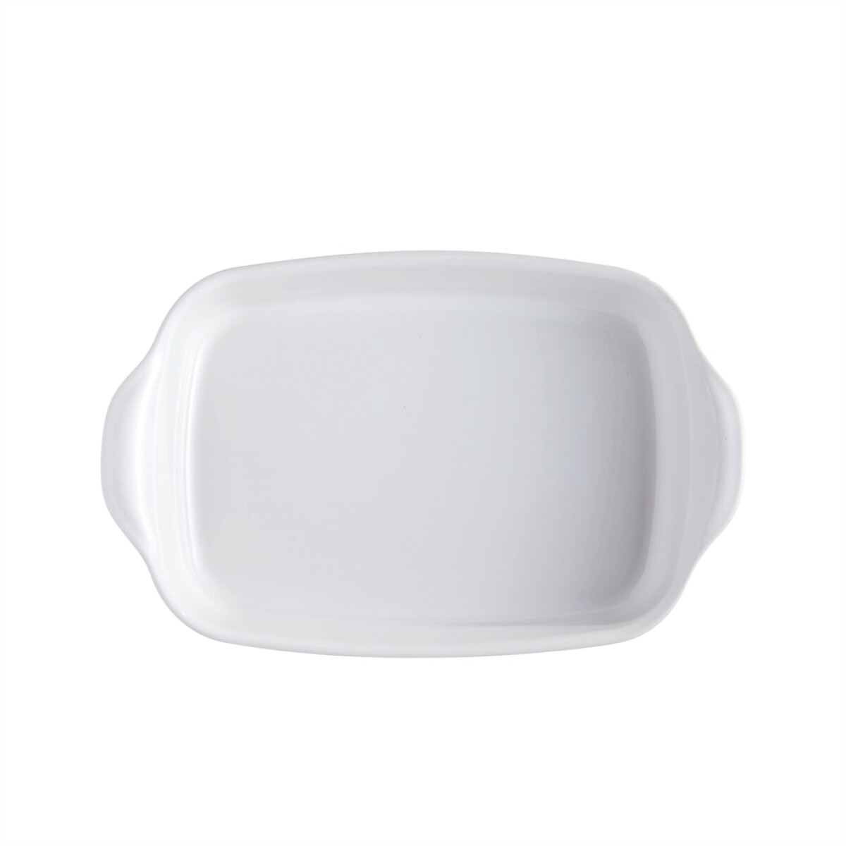 Керамична тава EMILE HENRY RECTANGULAR OVEN DISH - 36,5 х 23,5 см, цвят бял