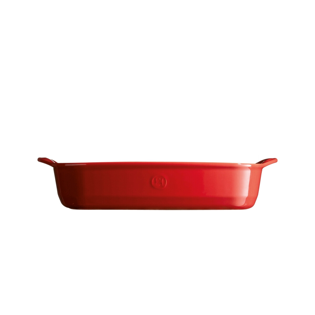 Керамична тава EMILE HENRY RECTANGULAR OVEN DISH - 36,5 х 23,5 см, цвят червен
