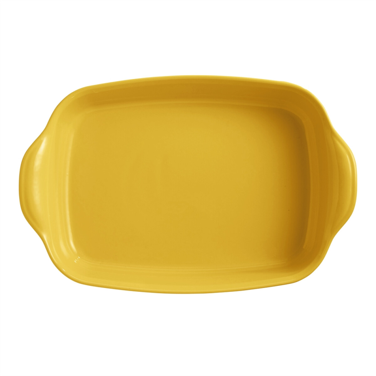 Керамична тава EMILE HENRY LARGE RECTANGULAR OVEN DISH - 42х28 см, цвят жълт
