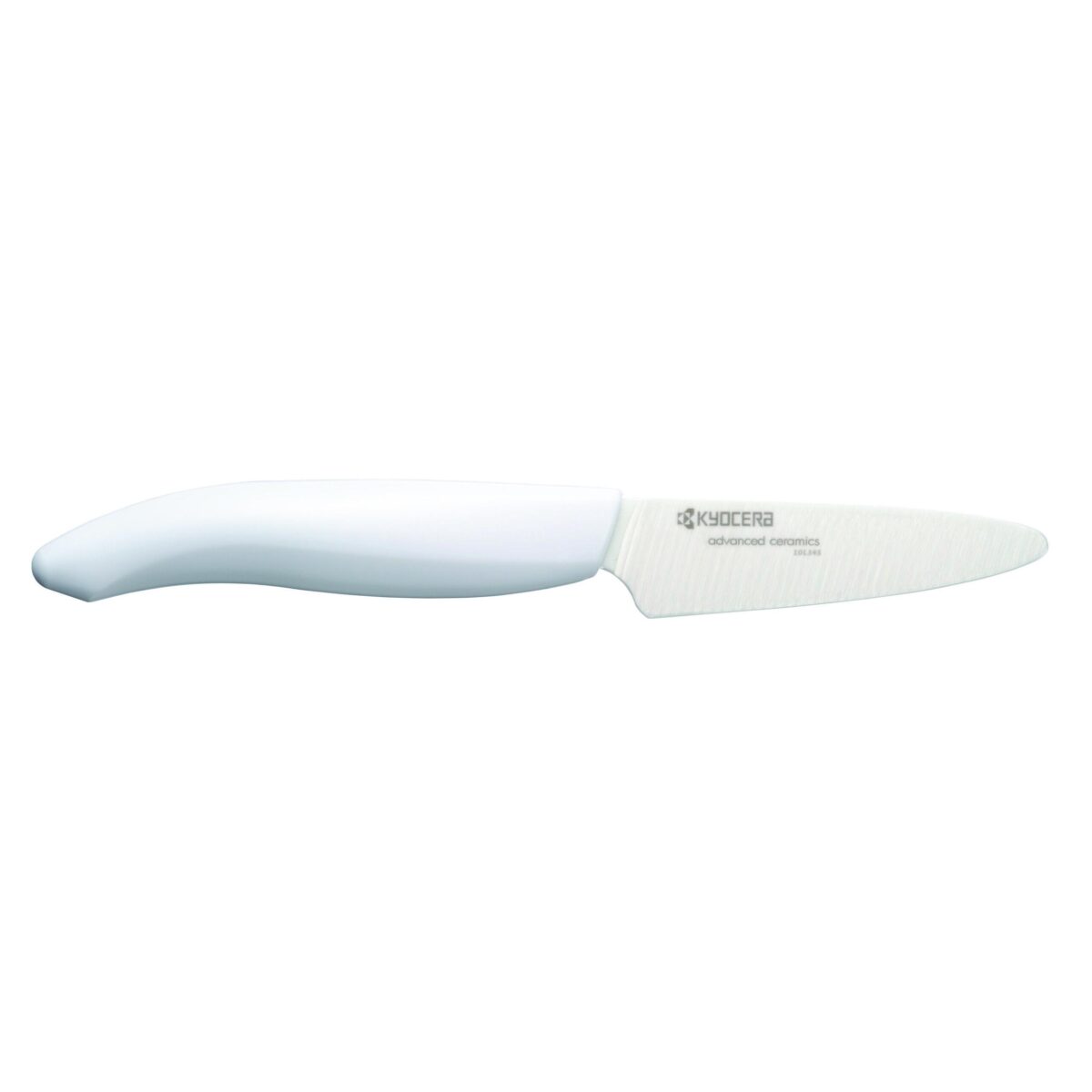 Комплект от 2 бр керамични ножове KYOCERA - бяло острие/бяла дръжка