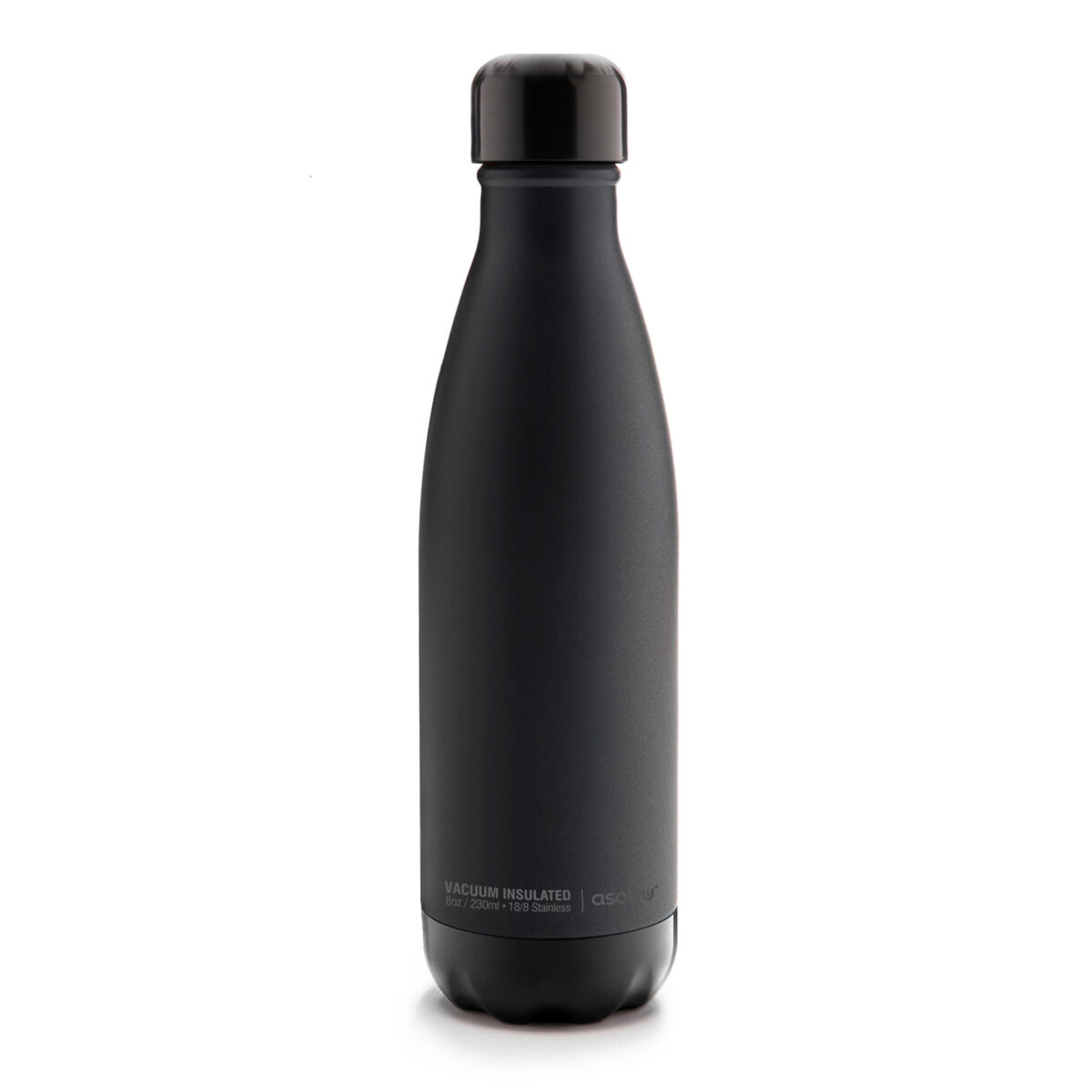 Двустенна термо бутилка с вакуумна изолация ASOBU CENTRAL PARK - 500 мл, черна