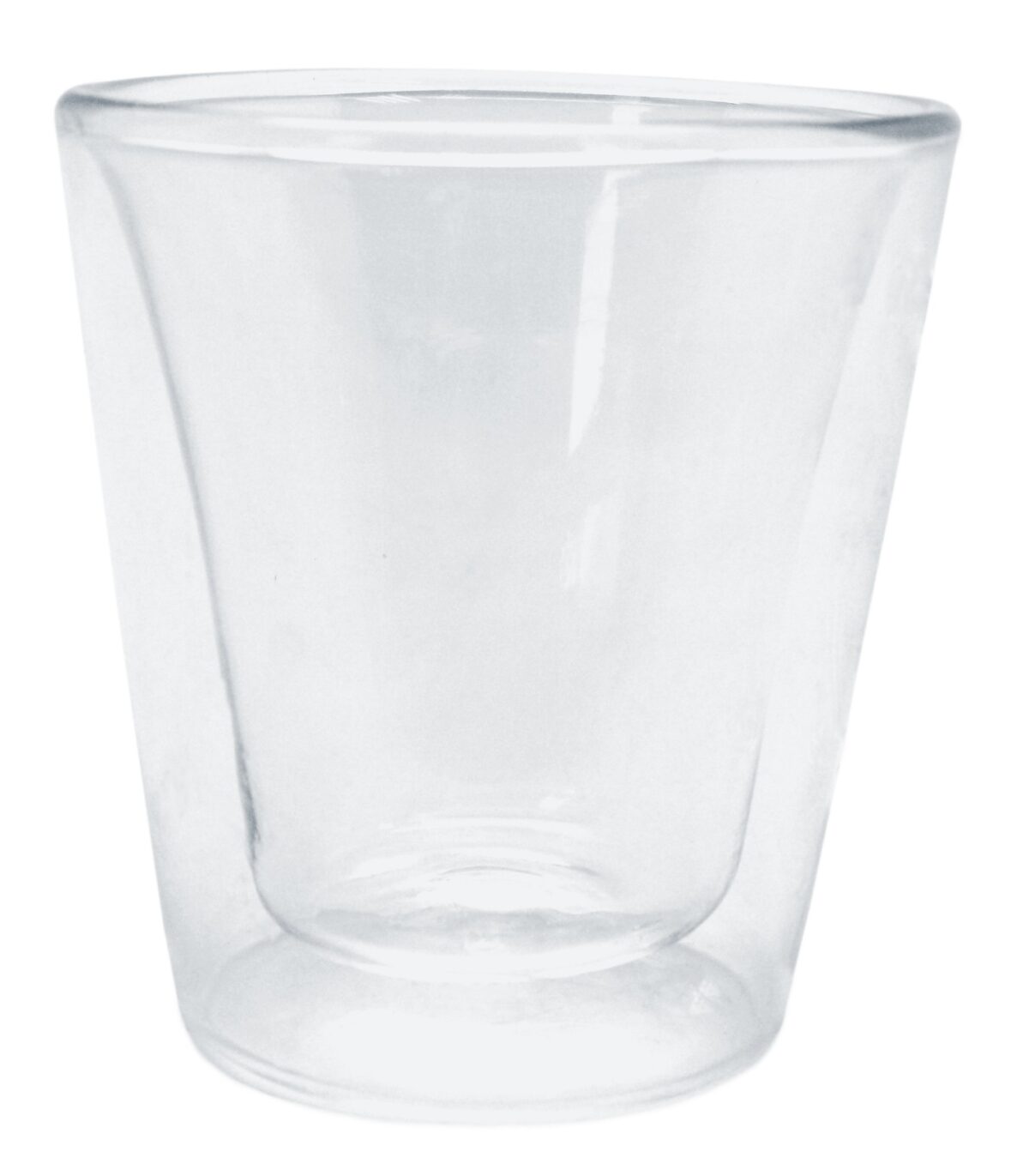 Комплект от 2 бр двустенни стъклени чаши Nerthus - 100 мл
