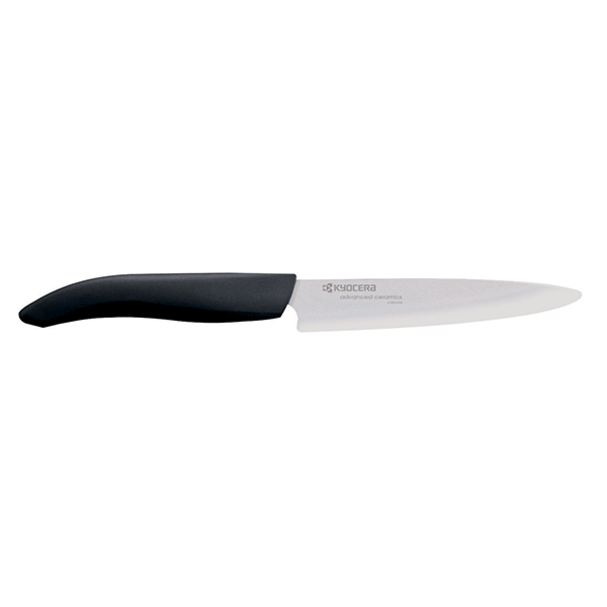 Универсален керамичен нож KYOCERA - бяло острие/черна дръжка,13 см