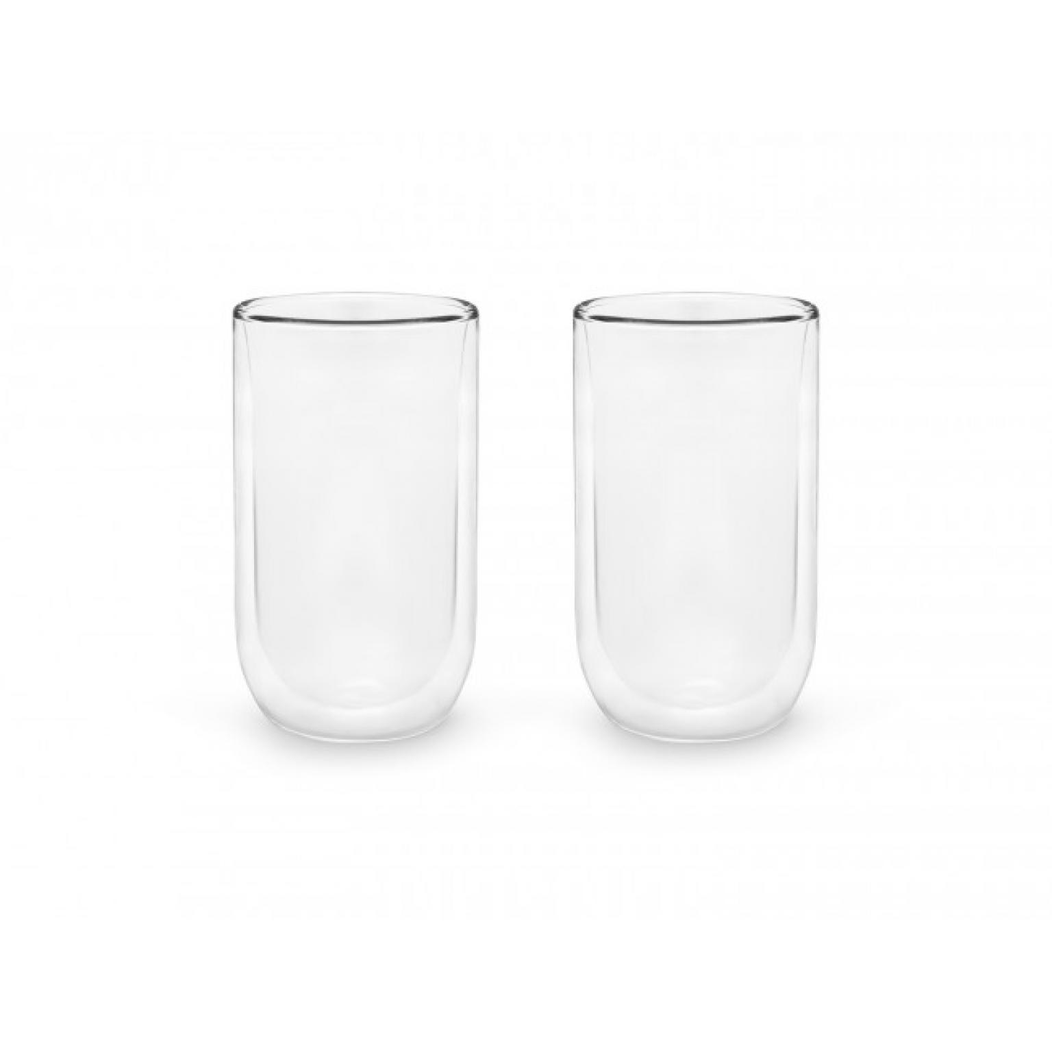 Сет от 2 двустенни стъклени чаши BREDEMEIJER - 400 мл