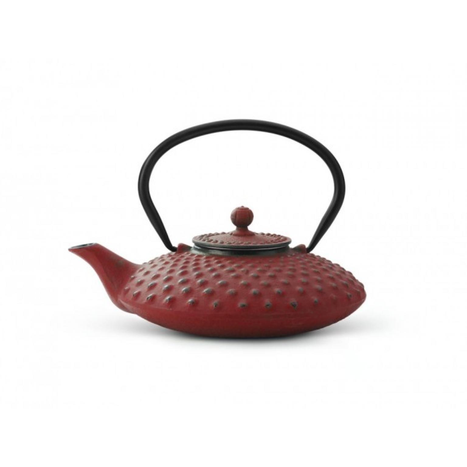 Чугунен чайник BREDEMEIJER Xilin - 0,8 л, червен