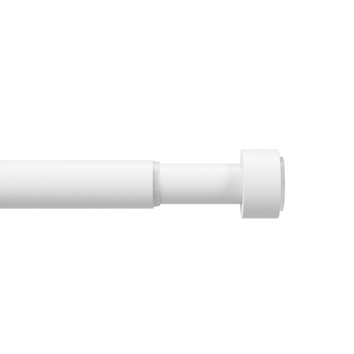 Корниз UMBRA CAPPA - цвят бял, размер 91- 137 см