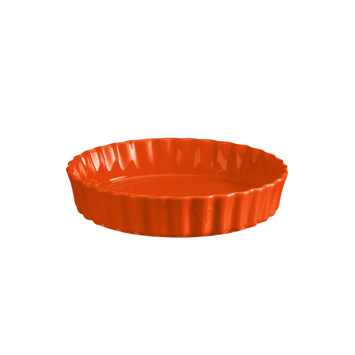 Керамична форма за тарт EMILE HENRY DEEP FLAN DISH - Ø 24 см, цвят оранжев