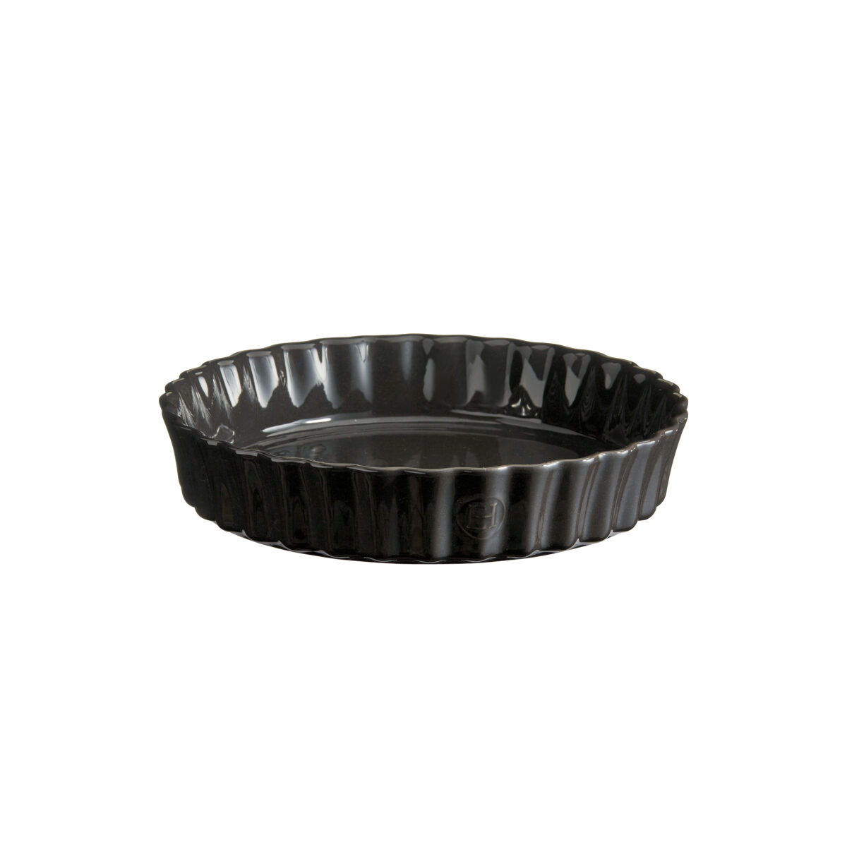Керамична форма за тарт EMILE HENRY DEEP FLAN DISH - Ø 24 см, цвят черен