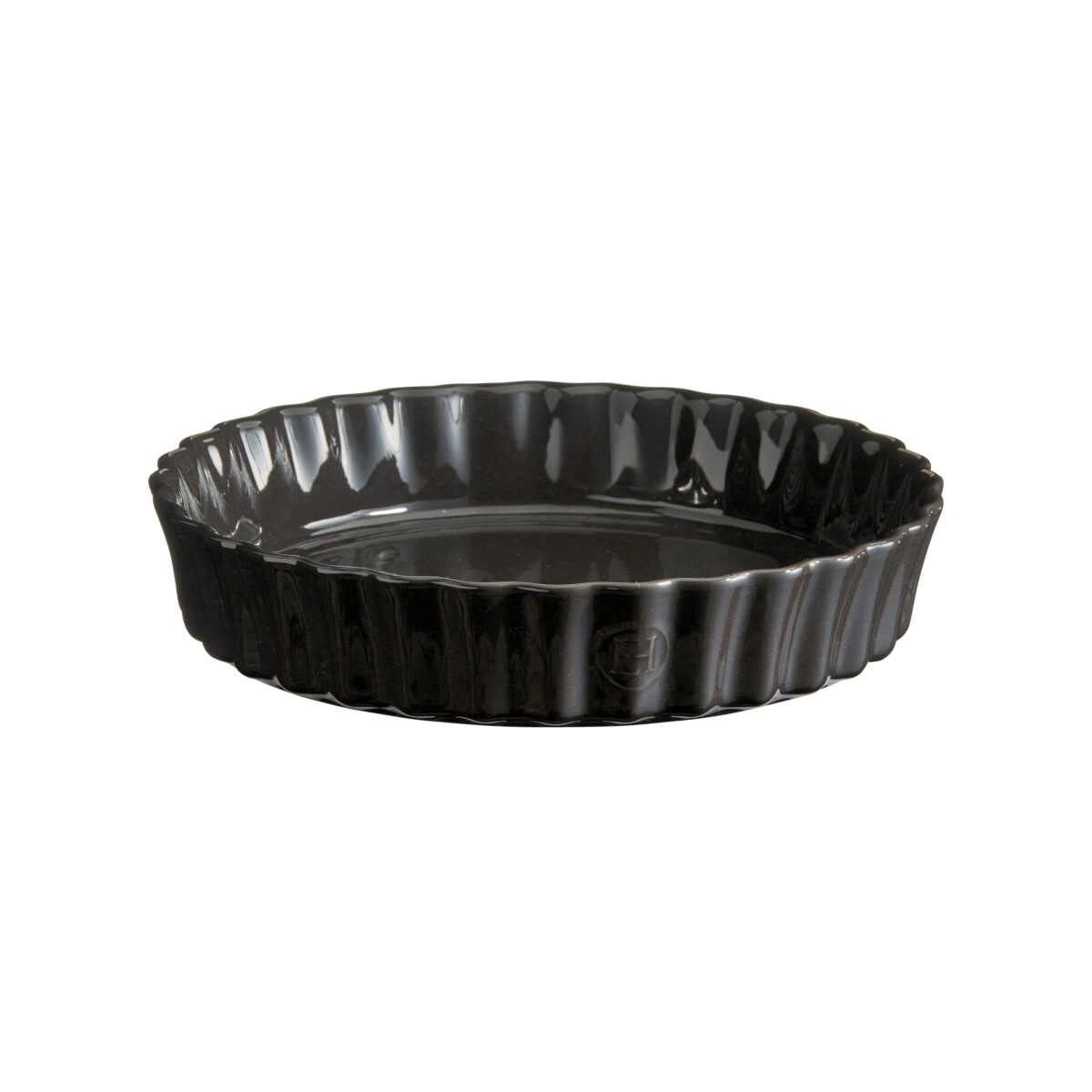 Керамична форма за тарт EMILE HENRY DEEP FLAN DISH - Ø 28 см, цвят черен