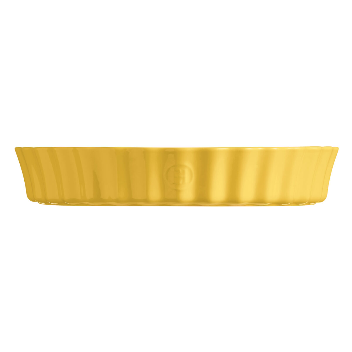 Керамична дълбока форма за печене EMILE HENRY - Ø 32 см, цвят жълт