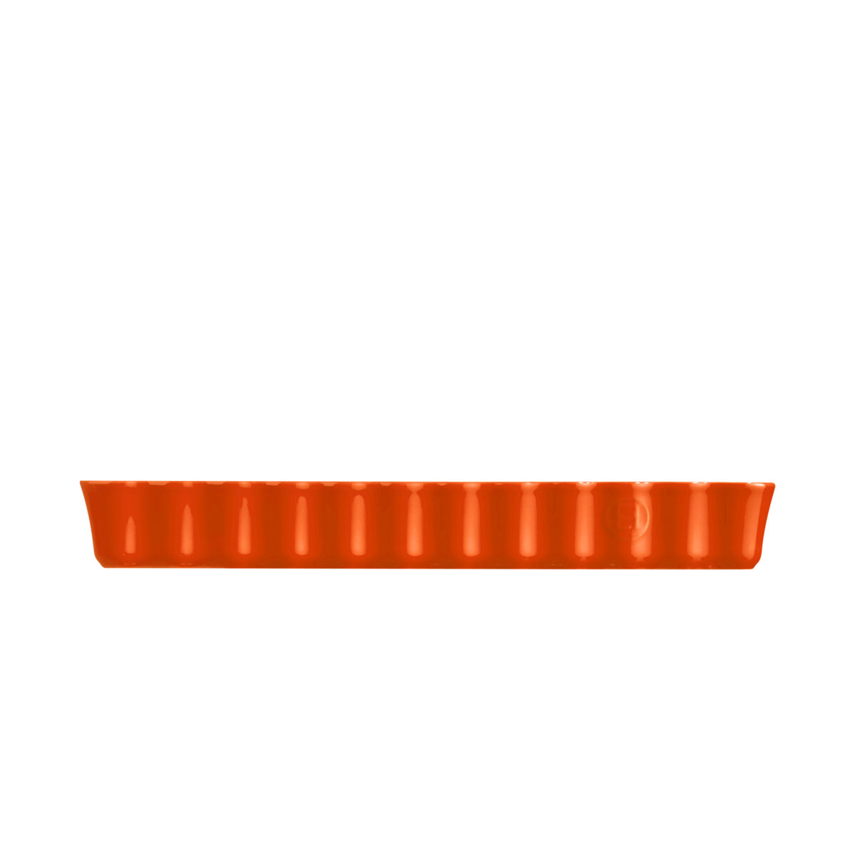 Керамична форма за тарт EMILE HENRY SLIM RECTANGULAR TART DISH - цвят оранжев