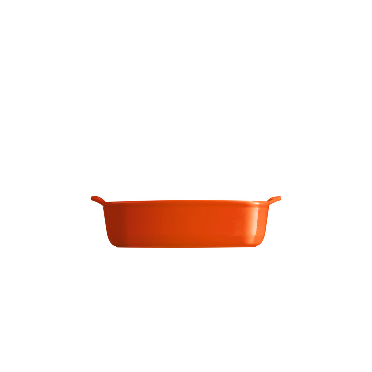 Керамична тава EMILE HENRY INDIVIDUAL OVEN DISH - 22 х 15 см, цвят оранжев