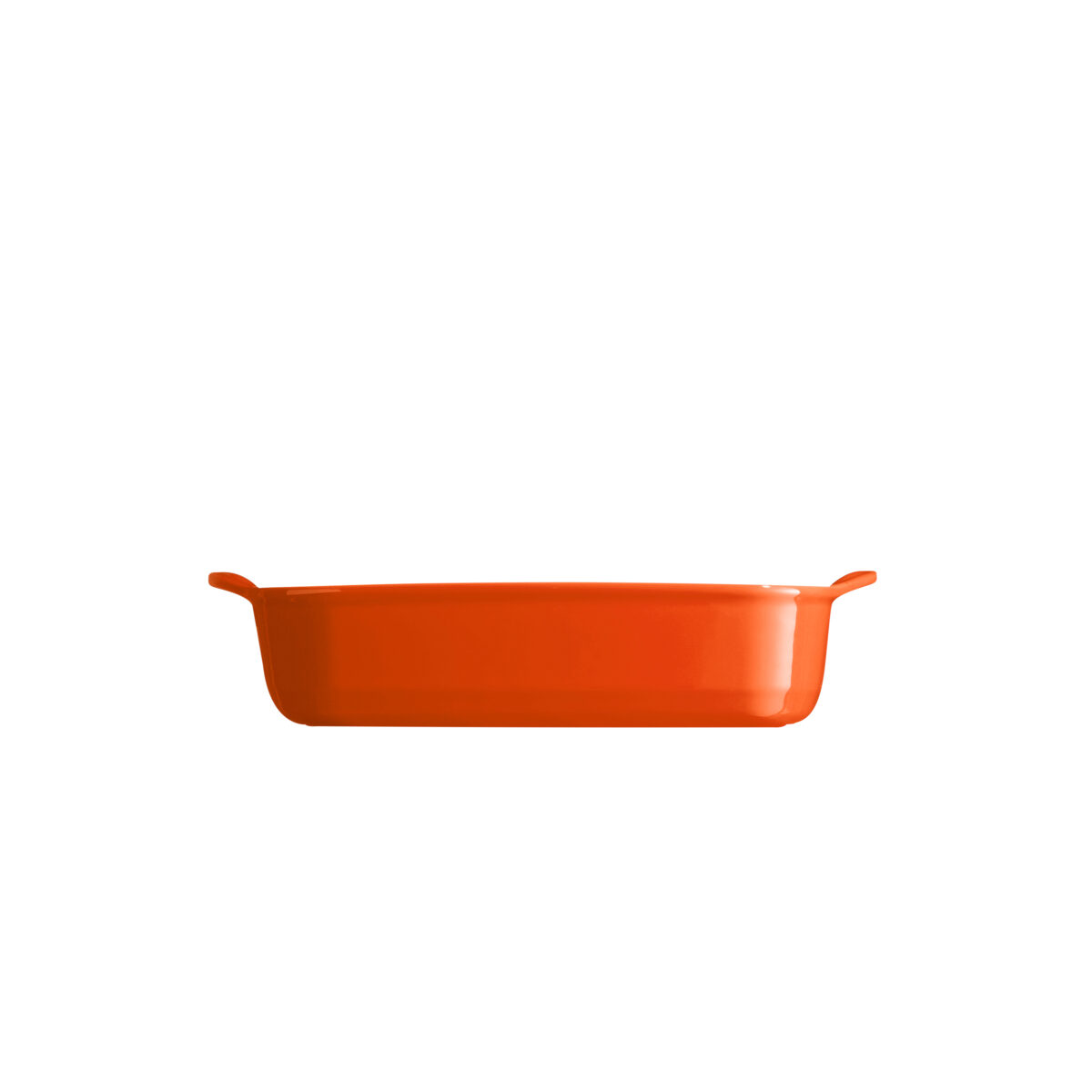 Керамична тава EMILE HENRY SMALL RECTANGULAR OVEN DISH - 30 х 19 см, цвят оранжев