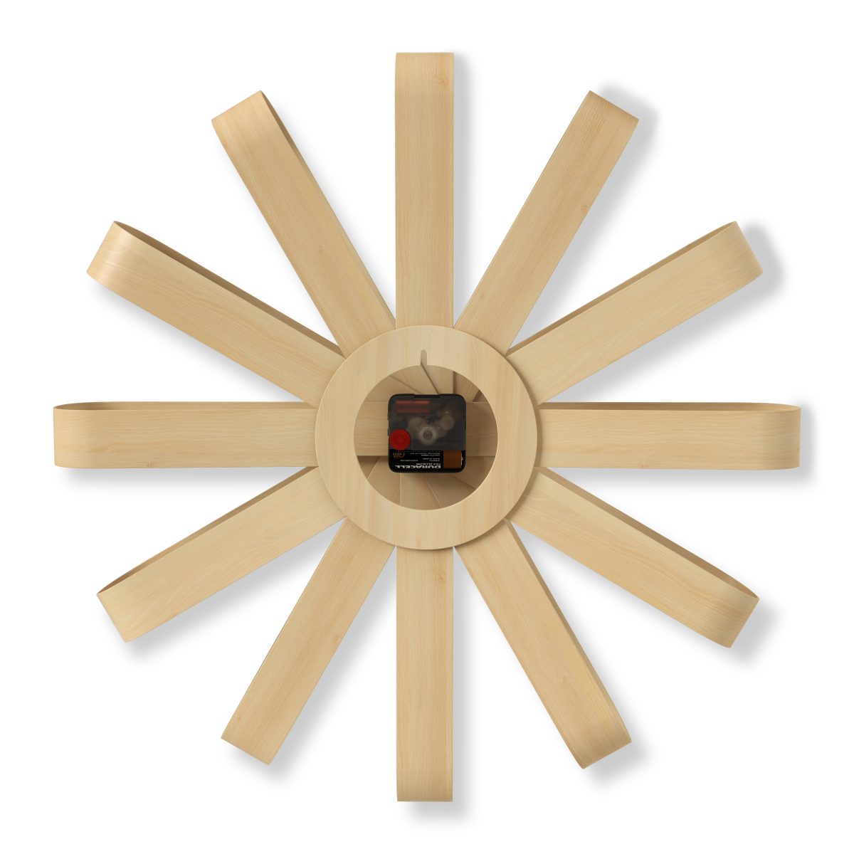 UMBRA Дървен часовник за стена “RIBBONWOOD“