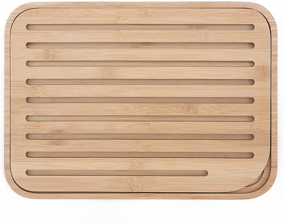 PEBBLY Бамбукова дъска за рязяне на хляб, 36х26 см.
