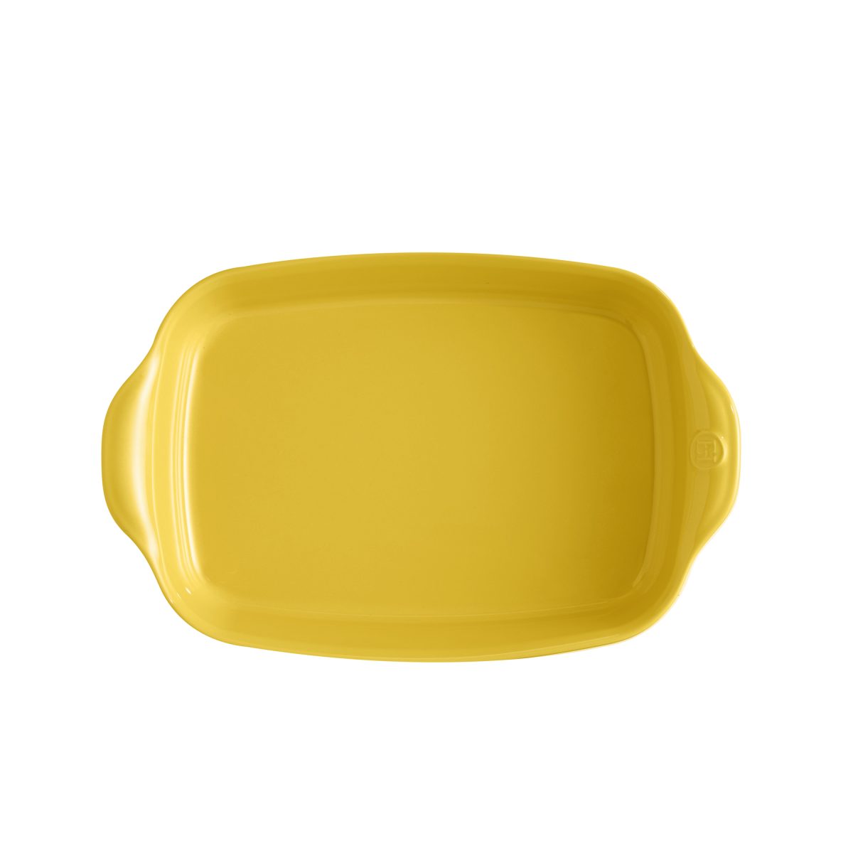 EMILE HENRY Керамична тава "RECTANGULAR OVEN DISH"- 36,5 х 23,5 см - цвят жълт