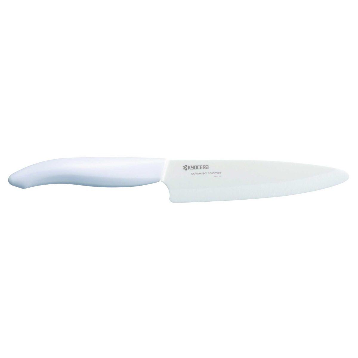 Универсален нож KYOCERA - 13 см, бяло острие/бяла дръжка