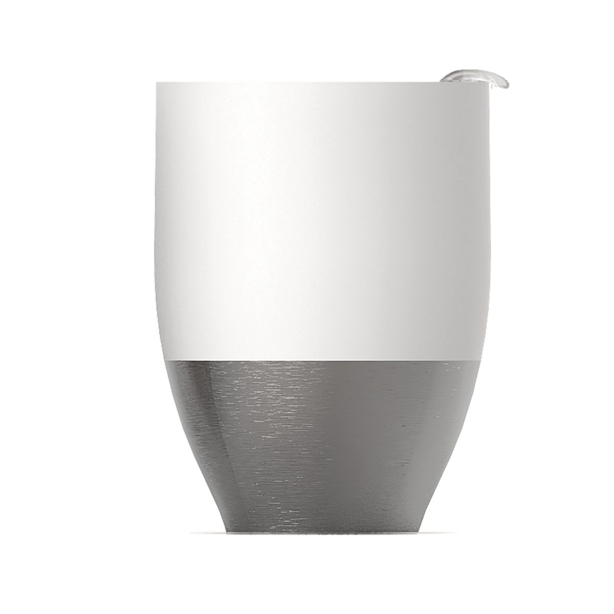 Двустенна термочаша ASOBU IMPERIAL COFFEЕ - 300 мл, цвят бял/инокс