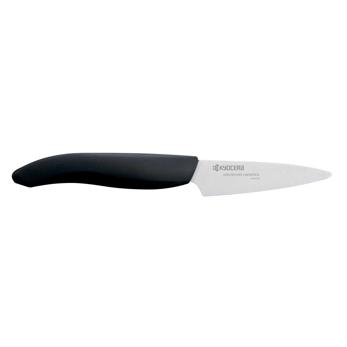 Керамичен нож за белене бяло острие/черна дръжка KYOCERA - 7,5 см