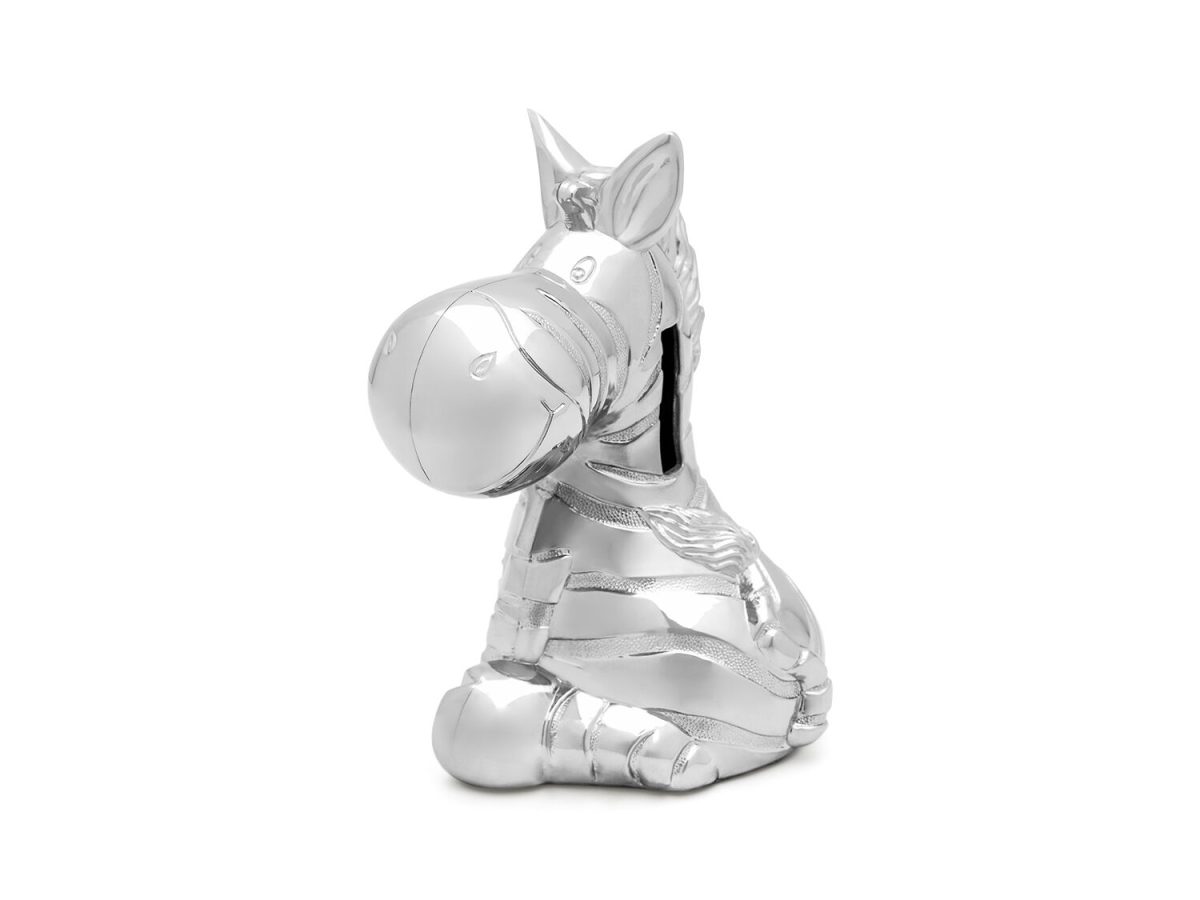 ZILVERSTAD Детска касичка “Зебра“ - цвят сребро
