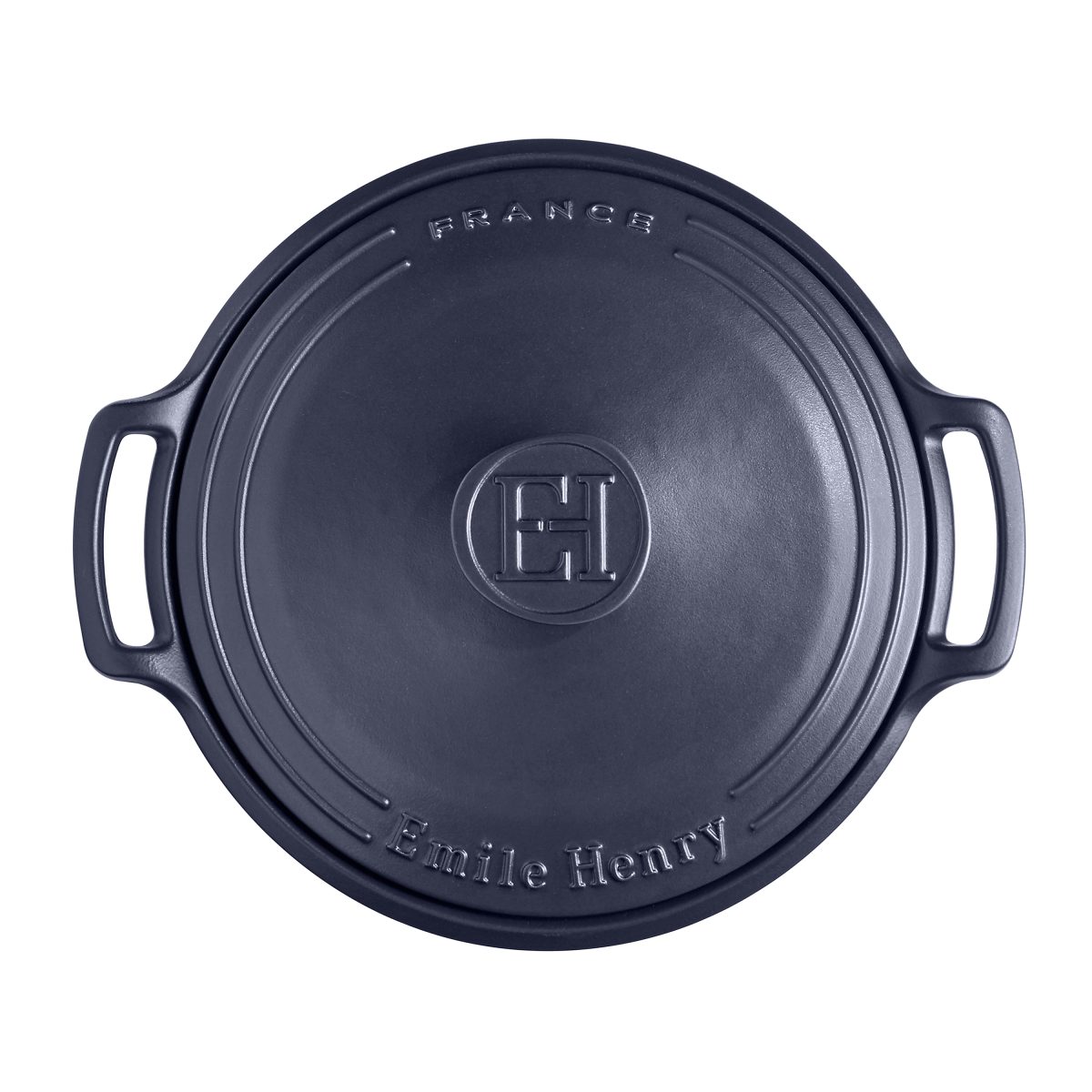 EMILE HENRY Керамична тенджера с капак “Sublime“ Ø 33 см - цвят индиго