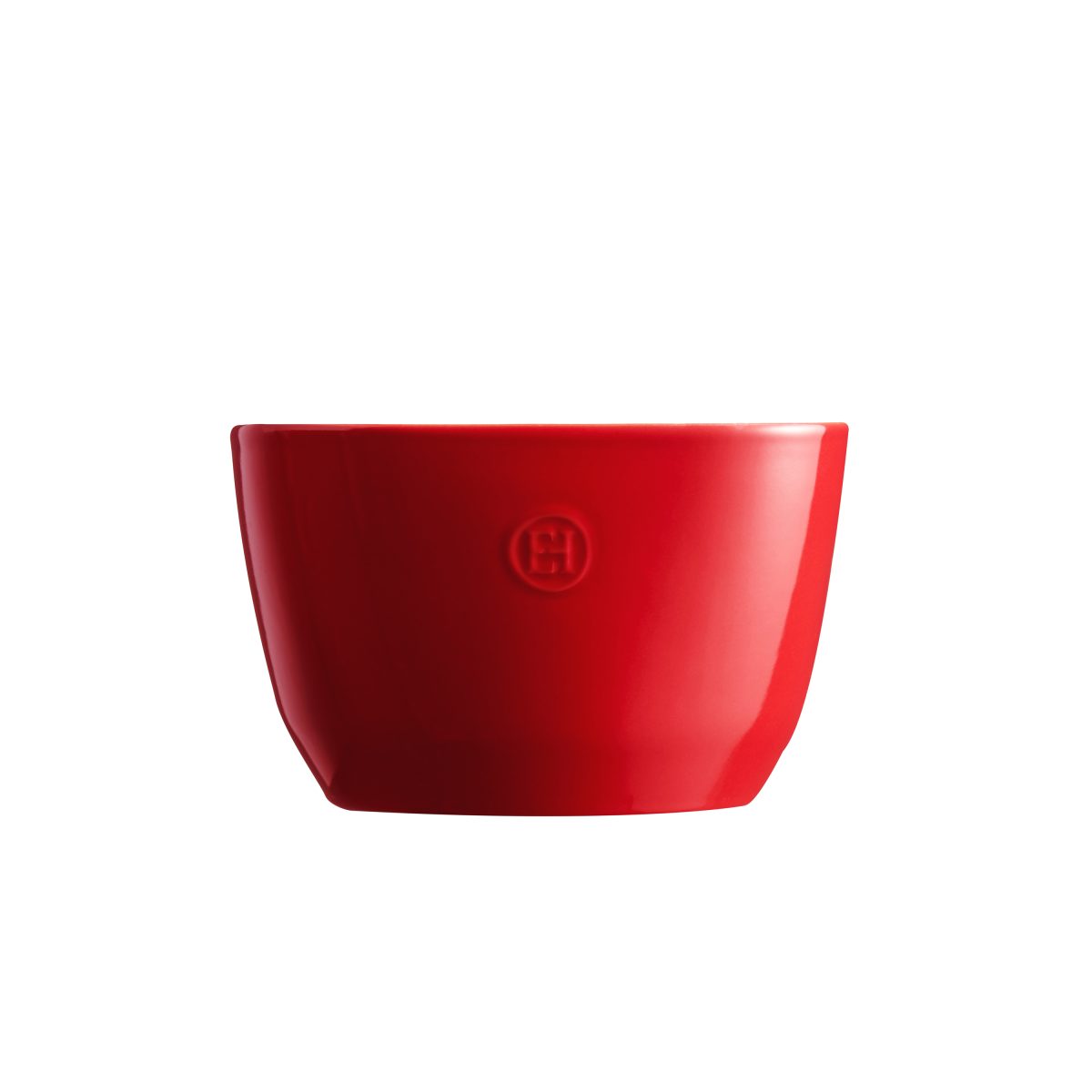EMILE HENRY Квадратна керамична купа за салата - размер S - 2 л. - червена