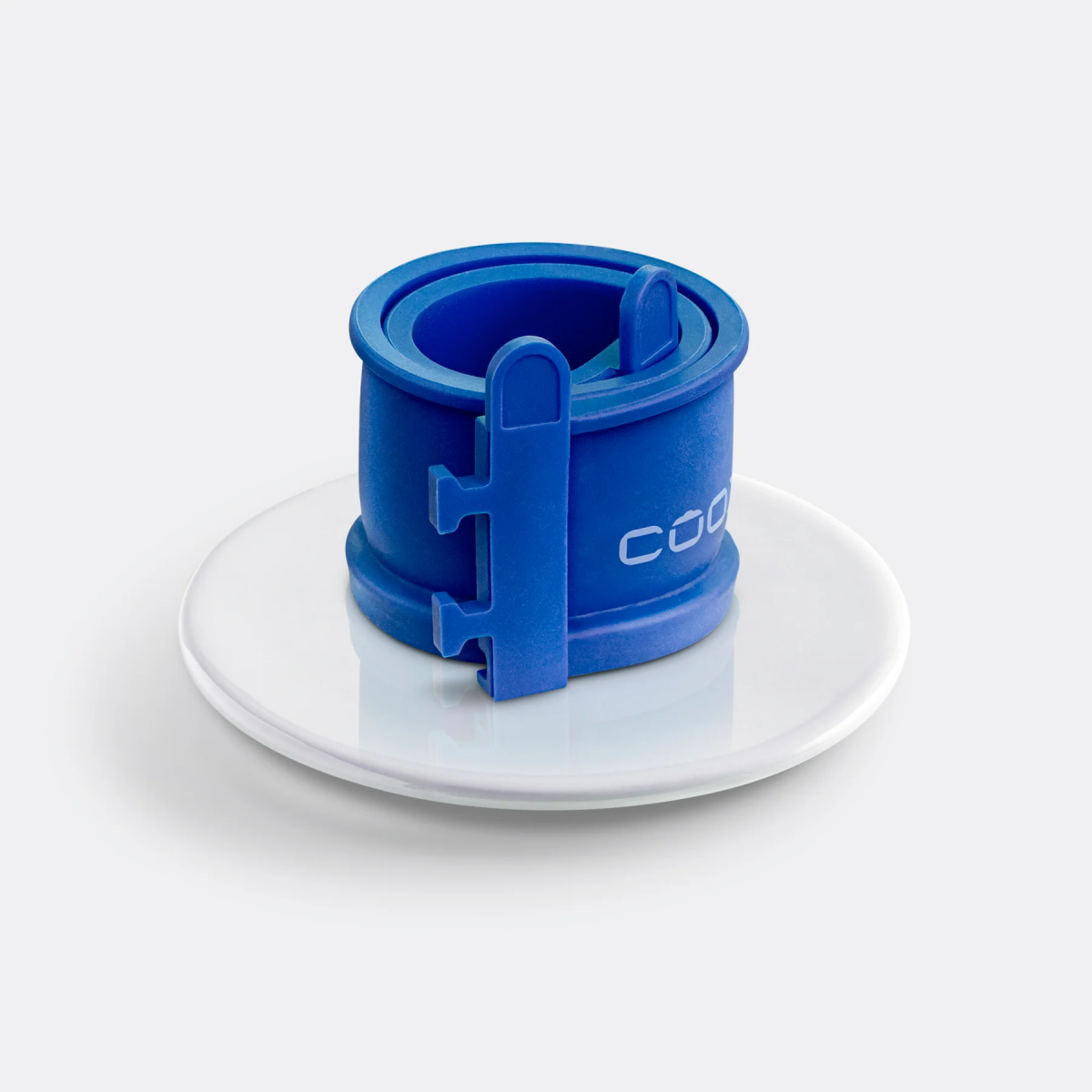 COOX Силиконова форма с порцеланова основа Ø 12 - синя
